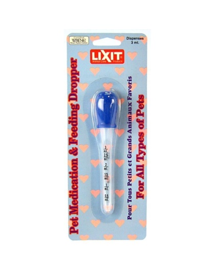 Lixit Pet Medication & Feeding Dropper - 3 ml - Medication & Eye Dropper