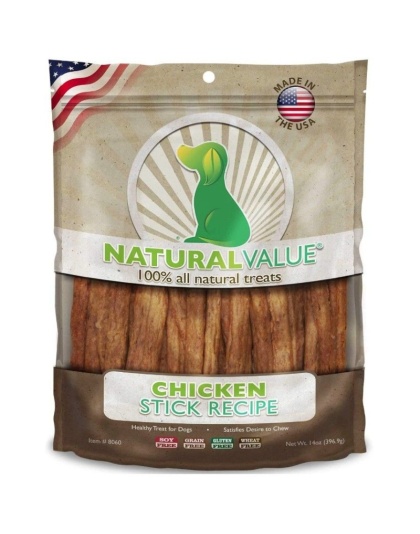 Loving Pets Natural Value Chicken Sticks - 14 oz