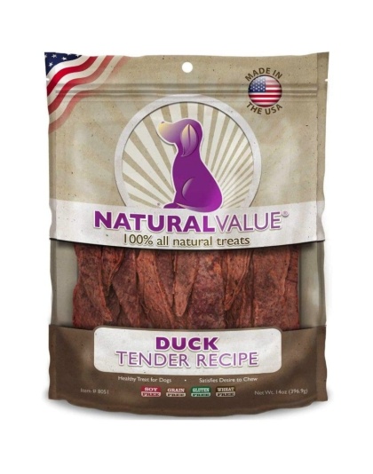 Loving Pets Natural Value Duck Tenders - 14 oz