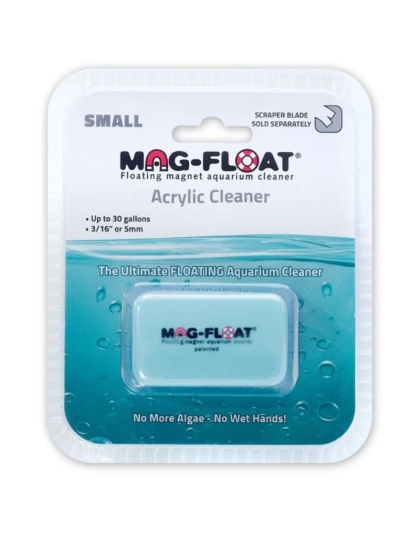 Mag Float Floating Magnetic Aquarium Cleaner - Acrylic - Small (30 Gallons)
