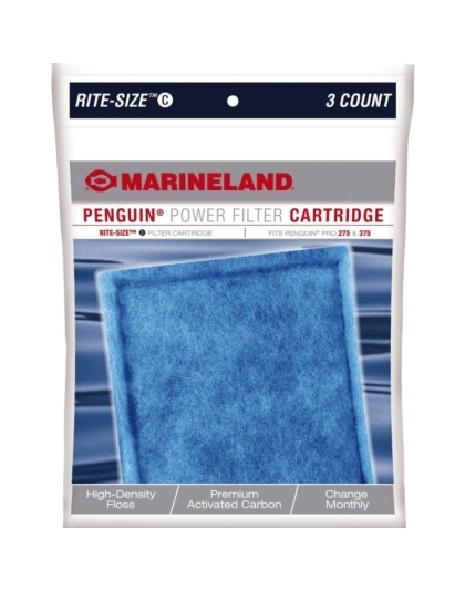 Marineland Penguin Power Filter Cartridge Rite-Size C - 3 Pack