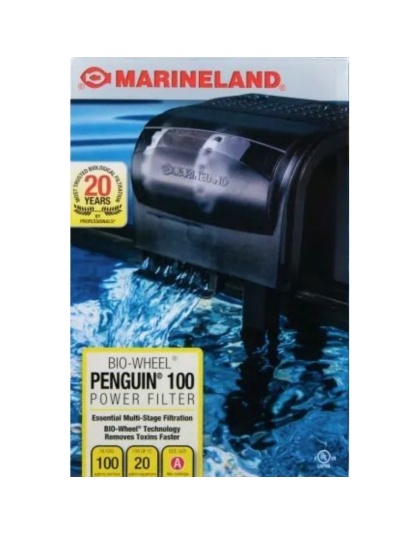 Marineland Penguin Bio Wheel Power Filter - Penguin 100B - 100GPH (20 Gallon Tank)