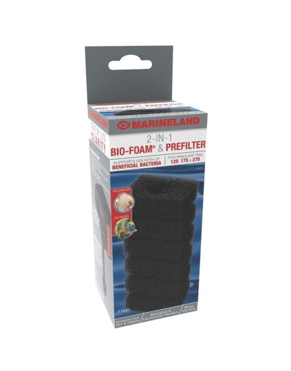 Marineland 2 in 1 Bio Foam Prefilter - Penguin Pro 125, 175 & 275 - 1 count