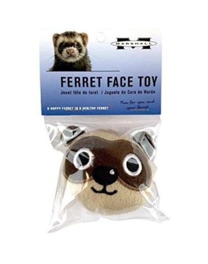 Marshall Ferret Face Plush Toy - 1 count