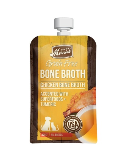 Merrick Grain Free Bone Broth Chicken Recipe - 7 oz