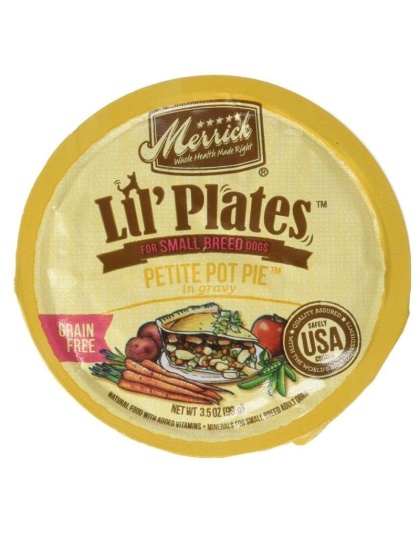 Merrick Lil Plates Grain Free Petite Pot Pie - 3.5 oz
