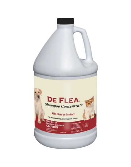 Miracle Care De Flea Shampoo Concentrate - 1 Gallon