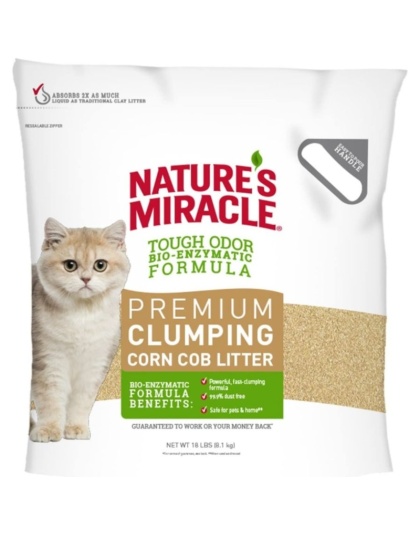 Nature's Miracle Natural Care Litter - 18 lbs