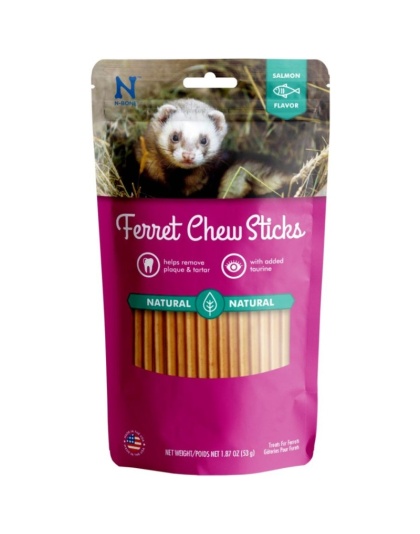 N-Bone Ferret Chew Treats - Salmon Flavor - 1.87 oz