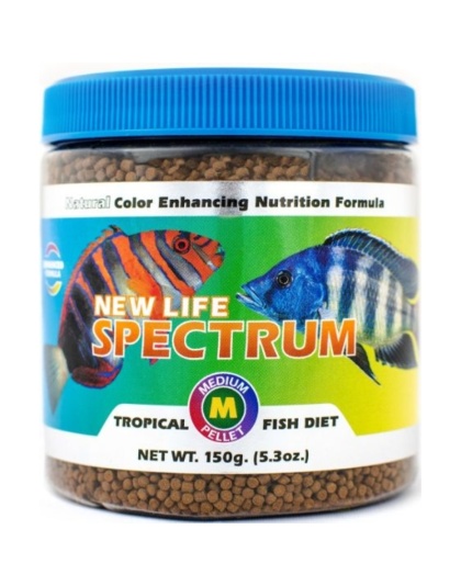 New Life Spectrum Tropical Fish Food Medium Sinking Pellets - 150 g