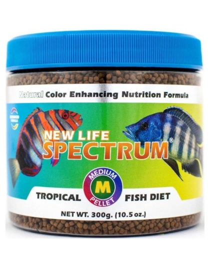 New Life Spectrum Tropical Fish Food Medium Sinking Pellets - 300 g