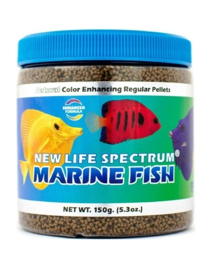New Life Spectrum Marine Fish Food Regular Sinking Pellets - 150 g