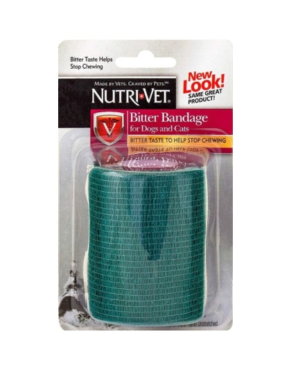 Nutri-Vet 2" Bitter Bandage for Dogs and Cats - Colors Vary - 1 count