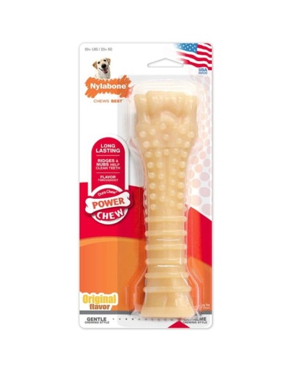 Nylabone Dura Chew Dog Bone - Original Flavor - Souper (1 Pack)