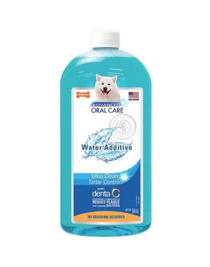 Nylabone Advanced Oral Care Water Additive Ultra Clean Tartar Control for Dogs - 32 oz