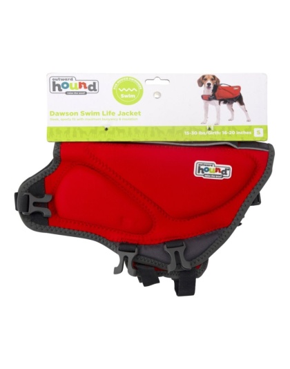 Outward Hound Dawson Swimmer Life Jacket for Dogs - Small girth 16-20"