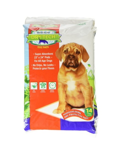 Penn Plax Dry-Tech Dog and Puppy Training Pads 23" x 24" - 14 count