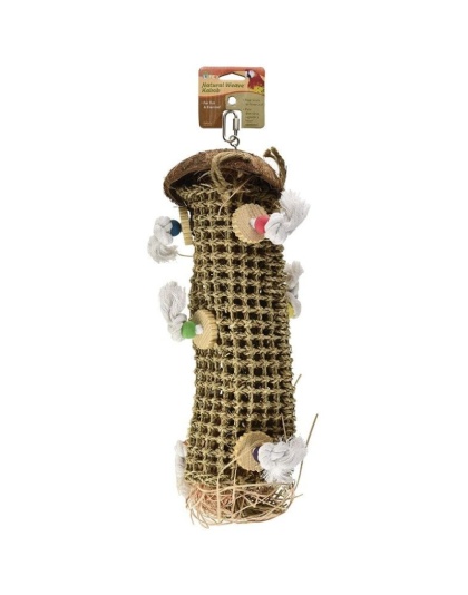 Penn Plax Bird Life Natural Weave Kabob - 24in. High - (For Large Birds)