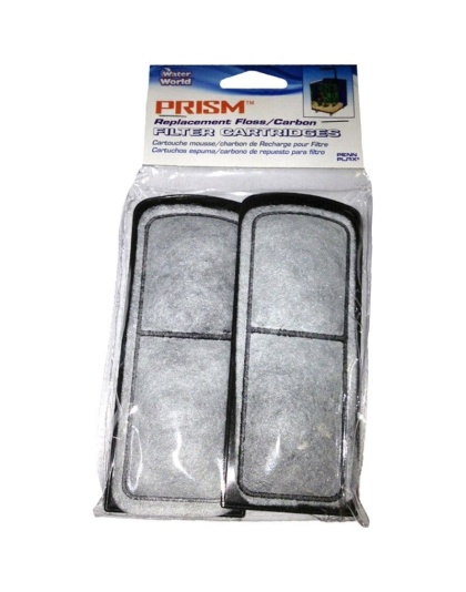 Penn Plax Water World Prism Replacement Filter Cartridges - 2 count