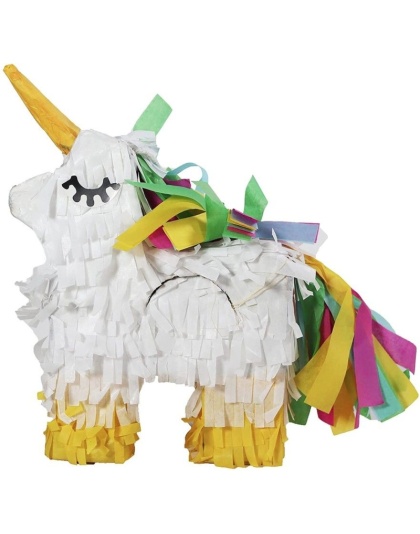 Penn Plax Small Unicorn Piniata Bird Toy - 1 count