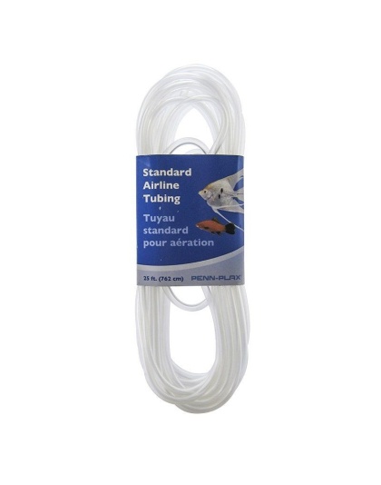 Penn Plax Standard Airline Tubing - 25' Long x 3/16" Diameter