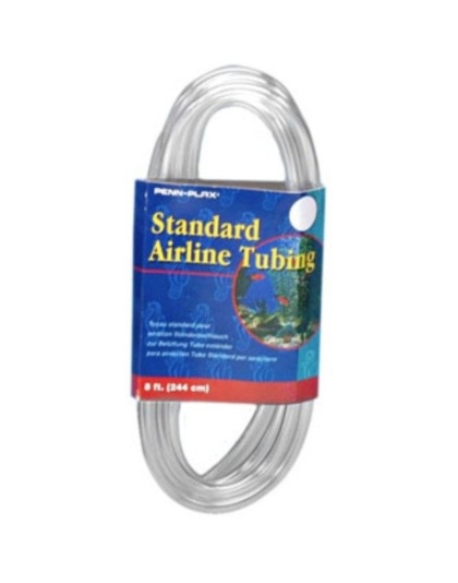 Penn Plax Standard Airline Tubing - 8' Long x 3/16" Diameter