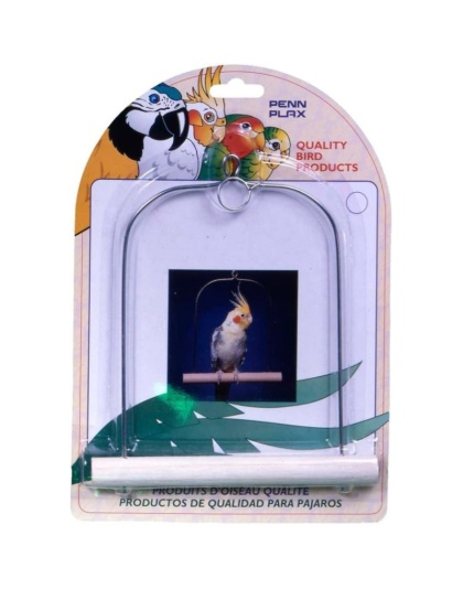 Penn Plax Wooden Cockatiel Swing  - 1 count