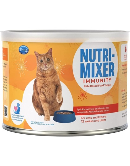 PetAg Nutri-Mixer Immunity Milk-Based Topper for Cats and Kittens - 6 oz