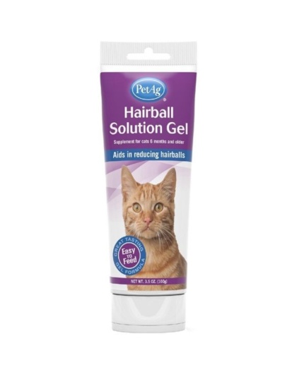 Pet Ag Hairball Solution Gel for Cats - 3.5 oz