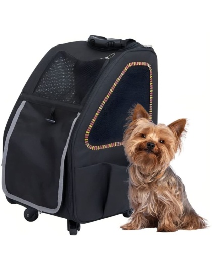 Petique 5-in-1 Pet Carrier for Dogs Cats and Small Animals Sunset Strip - 1 count
