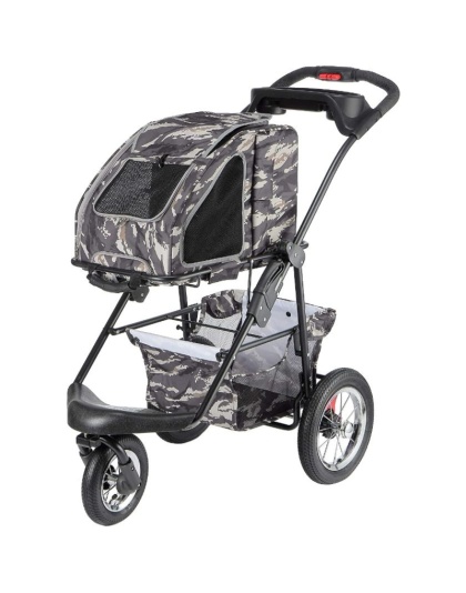 Petique 5-in-1 Pet Stroller Travel System Army Camo - 1 count
