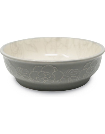 Pioneer Pet Ceramic Bowl Magnolia Medium 6.5" x 2" - 1 count