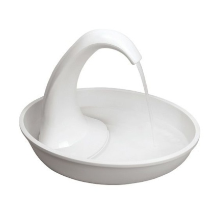 Pioneer Pet Swan Drinking Fountain - Plastic - 80 oz