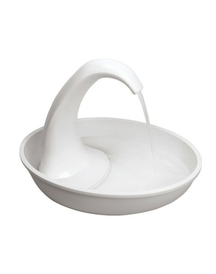 Pioneer Pet Swan Drinking Fountain - Plastic - 80 oz