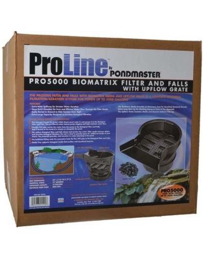 Pondmaster Proline 5000 Waterfall & Biological Filter - 1 count