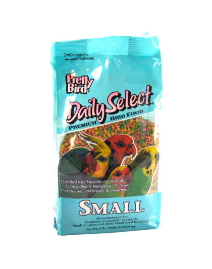 Pretty Bird Daily Select Premium Bird Food - Small (2 lbs)
