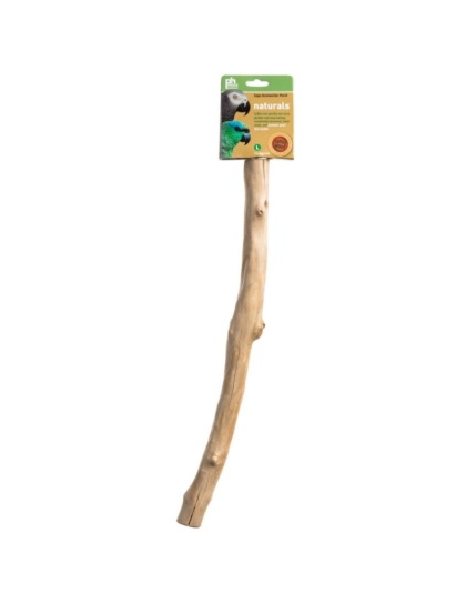 Prevue Pet Naturals Coffee Wood Straight Branch Perch - 18in. Long