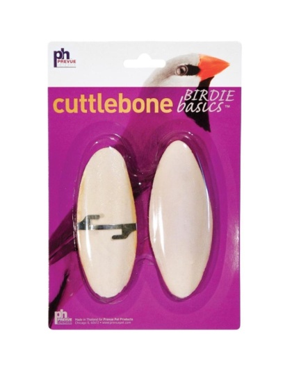 Prevue Cuttlebone Birdie Basics Small 4in. Long - 2 count