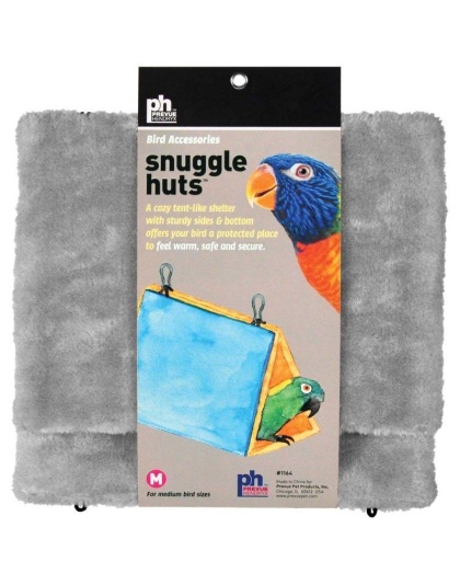 Prevue Snuggle Hut - Medium - 9.75in.L x 5.75in.W x 10.5in.H - (Assorted Colors)