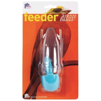 Prevue Birdie Basics Plastic Bullet Feeder 2 oz - 1 count