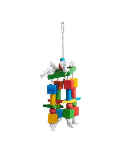 Prevue Bodacious Bites Crazy Legs Bird Toy - 1 Pack - (Approx. 3.5in.L x 3.5in.W x 16in.H)