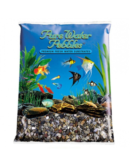 Pure Water Pebbles Aquarium Gravel - River Jack - 5 lbs (6.3-9.5 mm Grain)