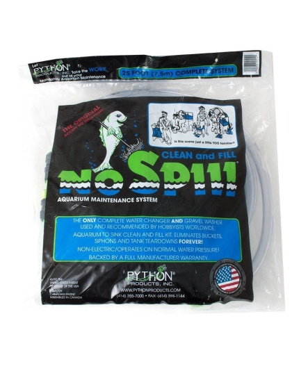 Python No Spill Clean & Fill Gravel Cleaner - 25' Kit