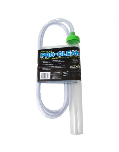 Python Pro-Clean Gravel Washer & Siphon Kit - Large - Aquariums 20-55 Gallons - (16"L x 2"D)