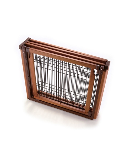 Richell Convertible Elite 4 Panel Pet Gate - Autumn Matte