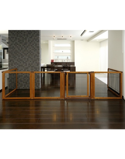 Richel Convertible Elite 6 Panel Pet Gate - Autumn Matte