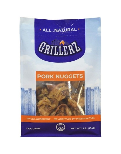 Grillerz Piggy Pieces Dog Treats - 1 lb