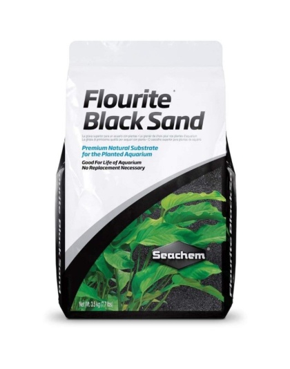 Seachem Flourite Black Sand for Planted Aquariums - 15.4 lbs
