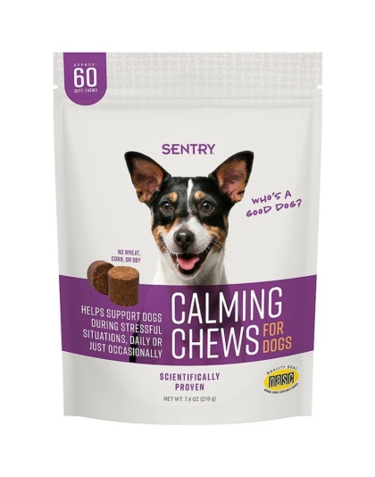 Sentry Calming Chews for Dogs - 60 count