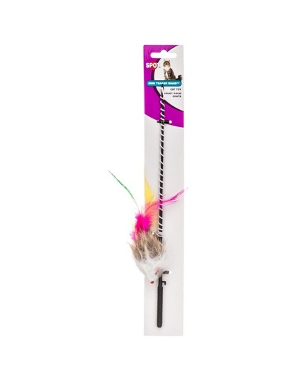 Spot Spotnips Mini Cat Teaser Wand - 12in. Wand